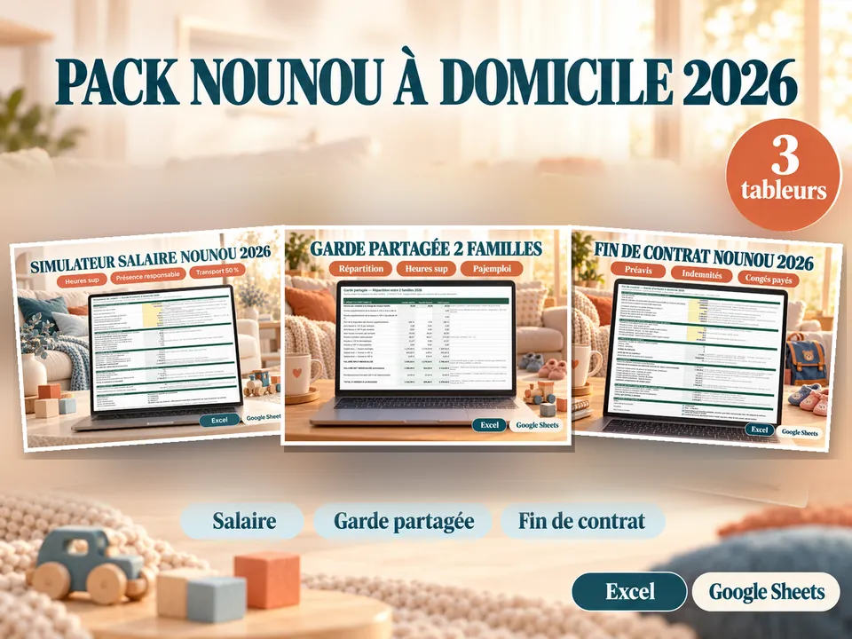 Aperçu du Pack Nounou à domicile 2026